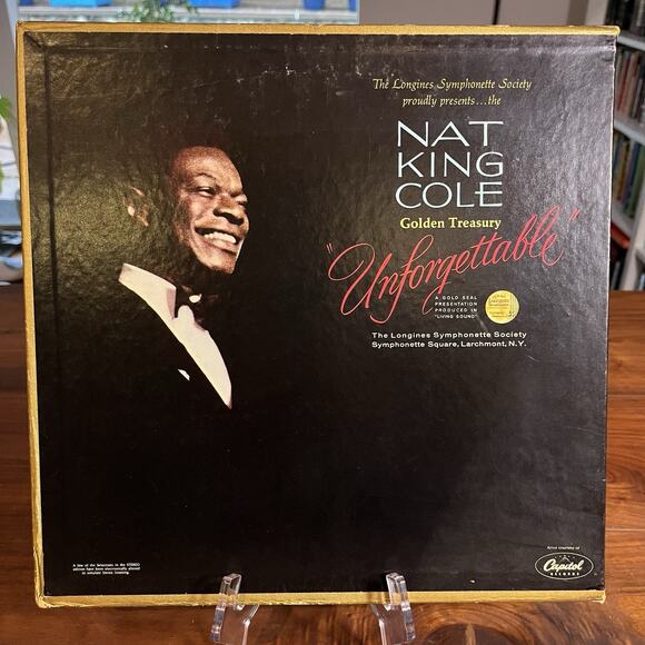 Nat King Cole Unforgettable Golden Treasury 6x Vinyl LP Box Set 1966 Capitol - Picture 2 of 16
